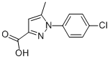 1-(4-Chloro-phenyl)-5-methyl-1h-pyrazole-3-carboxylic acid Structure,126129-22-4Structure