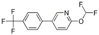 2-(Difluoromethoxy)-5-(4-(trifluoromethyl)phenyl)pyridine Structure,1261564-51-5Structure