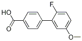 2-Fluoro-5-methoxy-[1,1-biphenyl]-4-carboxylicacid Structure,1261896-38-1Structure