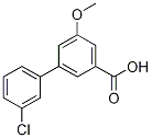 3-Chloro-5-methoxy-[1,1-biphenyl]-3-carboxylicacid Structure,1261920-84-6Structure