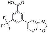 3-(苯并[d][1,3]二氧代l-5-基)-5-(三氟甲基)苯甲酸结构式_1261931-67-2结构式