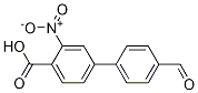 4-Formyl-3-nitro-[1,1-biphenyl]-4-carboxylicacid Structure,1261946-59-1Structure