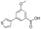 3-Methoxy-5-(thiophen-3-yl)benzoicacid Structure,1261969-21-4Structure