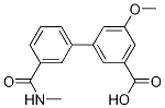 5-Methoxy-3-(methylcarbamoyl)-[1,1-biphenyl]-3-carboxylicacid Structure,1261980-21-5Structure