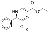 2-[N-(D-Phenylglycine)]crotonic Acid Ethyl Ester Potassium Salt Structure,1262750-76-4Structure