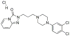 3,4-Dichloro trazodone hydrochloride Structure,1263278-79-0Structure