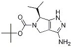 (S)-3-氨基-6-异丙基-4,6-二氢吡咯并[3,4-c]吡唑-5(1h)-羧酸叔丁酯结构式_1263283-97-1结构式