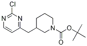 Tert-butyl 3-((2-chloropyrimidin-4-yl)methyl)piperidine-1-carboxylate Structure,1263285-45-5Structure