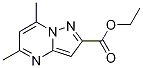 5,7-Dimethyl-pyrazolo[1,5-a]pyrimidine-2-carboxylic acid ethyl ester Structure,1263285-54-6Structure