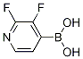 2,3-Difluoropyridin-4-ylboronic acid Structure,1263374-42-0Structure