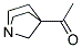Ethanone, 1-(1-azabicyclo[2.2.1]hept-4-yl)-(9ci) Structure,126344-06-7Structure