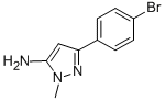 5-(4-Bromophenyl)-2-methyl-2h-pyrazol-3-ylamine Structure,126417-84-3Structure