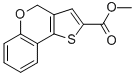 Methyl 4h-[1]-benzopyrano[4,3-b]thiophene-2-carboxylate Structure,126522-01-8Structure