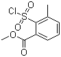 2-Methyl-6-methoxycarbonyl benzenesulfonyl chloride Structure,126535-26-0Structure