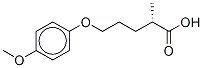 5-(4-Methoxyphenoxy)-2-methyl-pentanoic acid Structure,1267501-89-2Structure