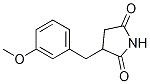 3-(3-Methoxybenzyl)pyrrolidine-2,5-dione Structure,1267618-58-5Structure