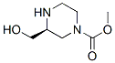 (s)-(9ci)-3-(羟基甲基)-1-哌嗪羧酸甲酯结构式_126766-61-8结构式