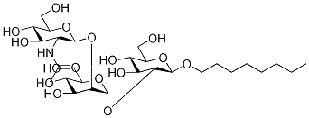 Octyl O-2-(acetylamino)-2-deoxy-beta-D-glucopyranosyl-2-O-alpha-D-mannopyranosyl-2-D-Glucopyranoside Structure,1268248-67-4Structure