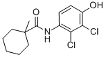 N-(2,3-二氯-4-羟基苯基)-1-甲基环己甲酰胺结构式_126833-17-8结构式