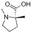 (2S)-1,2-dimethylpyrrolidine-2-carboxylic acid Structure,1268519-85-2Structure