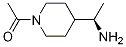 1-{4-[(1R)-1-aminoethyl]piperidin-1-yl}ethan-1-one Structure,1268522-23-1Structure