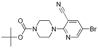 Tert-butyl 4-(5-bromo-3-cyanopyridin-2-yl)piperazine-1-carboxylate Structure,1269492-47-8Structure