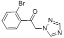 1-(2-Bromophenyl)-2-(1h-1,2,4-triazole-1-yl)-ethanone Structure,126961-71-5Structure