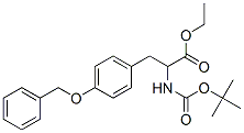 3-(4-Benzyloxy-phenyl)-2-tert-butoxycarbonylamino-propionic acid ethyl ester Structure,127132-32-5Structure