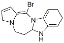 9-溴-2,3,5,6,13,13a-六氢-1H-苯并[4,5]咪唑并[1,2-d]吡咯并[1,2-a][1,4]二氮杂卓结构式_1272320-81-6结构式