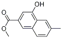 4-Hydroxy-6-methyl-2-naphthalenecarboxylic acid methyl ester Structure,127266-01-7Structure