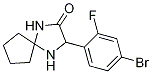 3-(4-Bromo-2-fluorophenyl)-1,4-diazaspiro[4.4]nonan-2-one Structure,1272755-90-4Structure