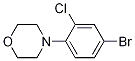 4-(4-Bromo-2-chlorophenyl)morpholine Structure,1272756-07-6Structure