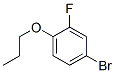 4-Bromo-2-fluoro-1-propoxybenzene Structure,127326-77-6Structure