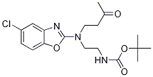 Tert-butyl 2-((5-chlorobenzo[d]oxazol-2-yl)(3-oxobutyl)amino)ethylcarbamate Structure,1276666-10-4Structure