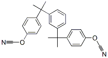 4,4’-[1,3-Phenylenebis(1-methyl-ethylidene)]bisphenyl cyanate Structure,127667-44-1Structure