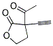 2(3H)-furanone, 3-acetyl-3-ethynyldihydro-(9ci) Structure,127783-39-5Structure