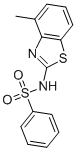 N-(4-methylbenzo[d]thiazol-2-yl)benzenesulfonamide Structure,127834-20-2Structure