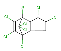 1,3,4,7,8,9,10,10-Octachlorotricyclo[5.2.1.0(2,6)]dec-8-ene Structure,12789-03-6Structure