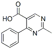 2-Methyl-4-Phenyl-5-Pyrimidinecarboxylic Acid Structure,127958-10-5Structure