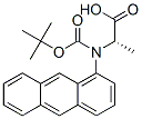 Boc-D-9-Anthrylalanine Structure,128050-98-6Structure