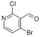 4-Bromo-2-chloropyridine-3-carboxaldehyde Structure,128071-84-1Structure