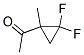 Ethanone, 1-(2,2-difluoro-1-methylcyclopropyl)-(9ci) Structure,128073-32-5Structure