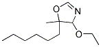 Oxazole, 4-ethoxy-5-hexyl-4,5-dihydro-5-methyl-(9ci) Structure,128101-14-4Structure