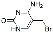 2(1H)-pyrimidinone, 4-amino-5-(bromomethyl)-(9ci) Structure,128120-60-5Structure