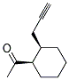 Ethanone, 1-[2-(2-propynyl)cyclohexyl]-, cis-(9ci) Structure,128134-86-1Structure