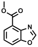 4-Benzoxazolecarboxylic acid,methyl ester Structure,128156-54-7Structure