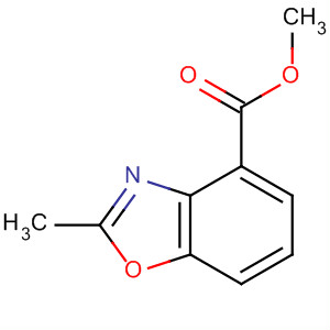 Methyl 2-methyl-4-benzoxazolecarboxylate Structure,128156-55-8Structure