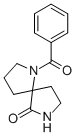 1,7-Diazasprio[4.4]nonan-6-one, 1-benzoyl Structure,128244-00-8Structure