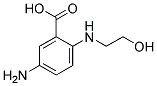(9ci)-5-氨基-2-[(2-羟基乙基)氨基]-苯甲酸结构式_128402-49-3结构式