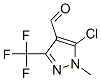 5-Chloro-1-methyl-3-(trifluoromethyl)pyrazole-4-carboxaldehyde Structure,128455-62-9Structure